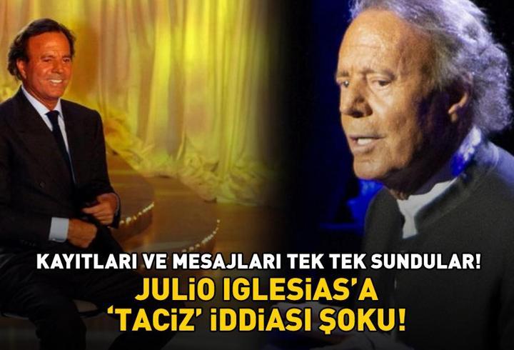 Julio Iglesias'a 'taciz' iddiası şoku! Kayıtları ve WhatsApp mesajlarını tek tek sundular