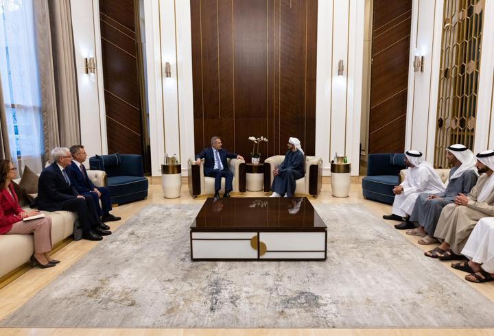 Bakan Fidan, Arap Mevkidaşı Al Nahyan ile görüştü