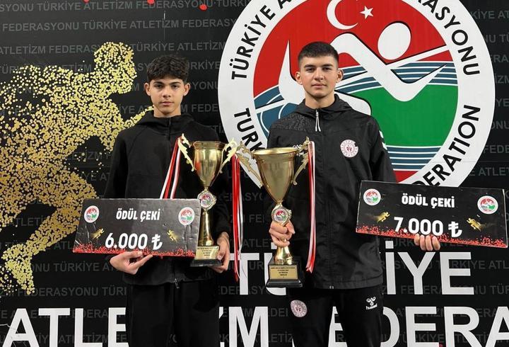 Osmaniyeli atletlerden İstanbul’da çifte derece