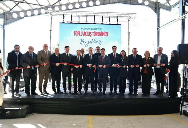Bodrum'da toplu açılış töreni