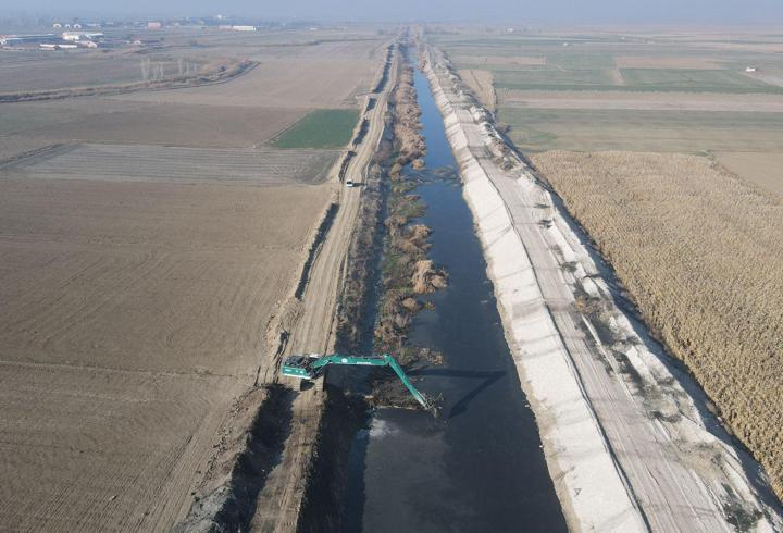 Akarçay'da ıslah çalışmaları sürüyor