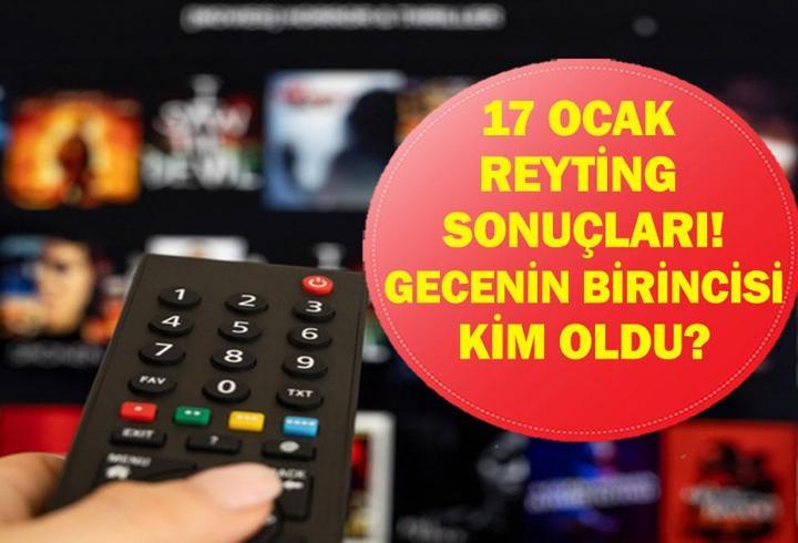 17 OCAK 2026 REYTİNG SONUÇLARI| Reyting Birincisi Kim Oldu? Güller ve Günahlar, Gönül Dağı, Survivor All Star-Gönüllüler, Güldür Güldür Show, Bizim Köyün Şarkısı, Kirpi Sonic, Çifte Milyon 17 Ocak Reyting Sonuçları...