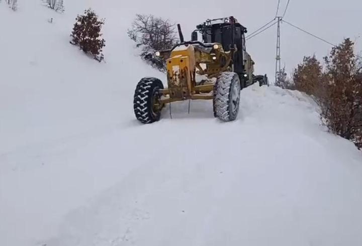 Elazığ’da 482 köy yolu kardan ulaşıma kapandı