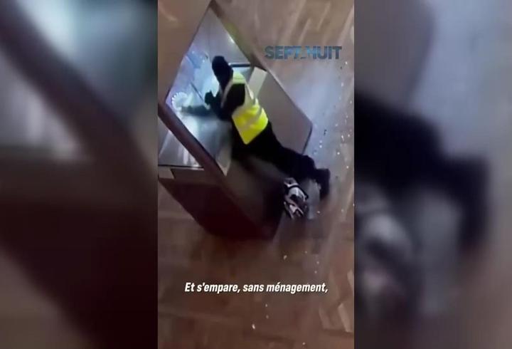 Yeni görüntüler: Louvre soygunu işte böyle yapıldı