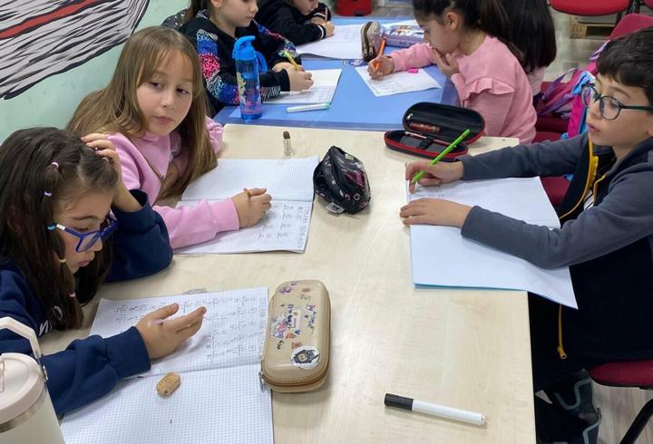 Muğla'da çocuklar matematiği eğlenerek öğreniyor