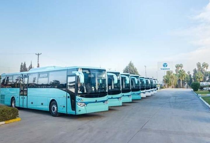 Portekiz ve İtalya’ya 65 otobüs yolladı