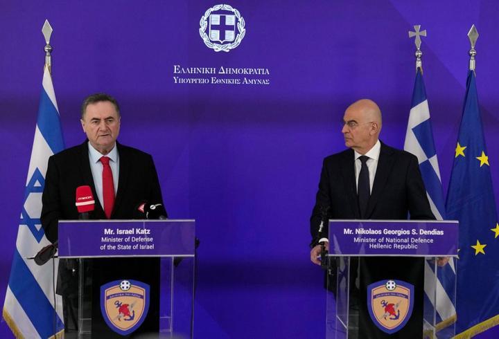 Katz ve Dendias Atina’da buluştu: 'Ortaklık' vurgusu