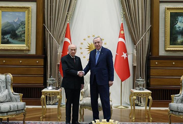 SON DAKİKA... Erdoğan-Bahçeli görüşmesi sona erdi