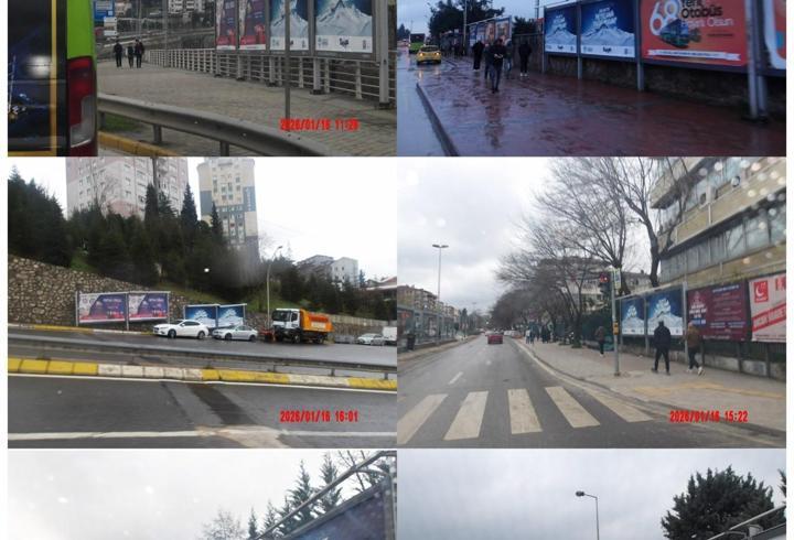 Erciyes, reklam panolarıyla kayak severlere tanıtılıyor