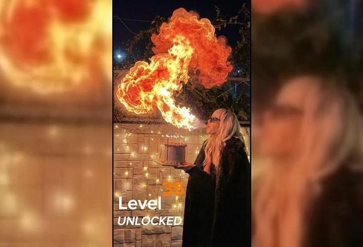 Bu da EJDERHA üfleyişi! O eğlencenin sonu hastanede bitebilir...