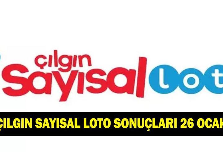 ÇILGIN SAYISAL LOTO SONUÇLARI 26 OCAK! Çılgın Sayısal Loto ne kadar devretti? Çılgın Sayısal Loto sonuçları sorgulama ekranı