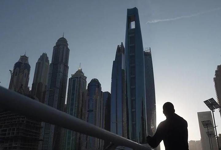 Dubai'de nefes kesen gök dalışı