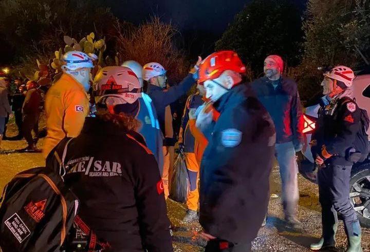 Muğla’da taşan derede mahsur kalan kişi, kurtarıldı