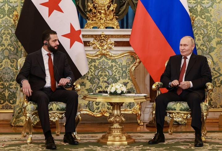 Şara bugün Moskova'ya gidiyor: Putin ile görüşecek