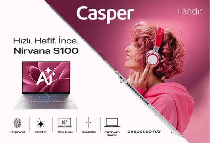 Sömestir tatilinde akıllı gücün yeni adı: Casper Nirvana S100 AI