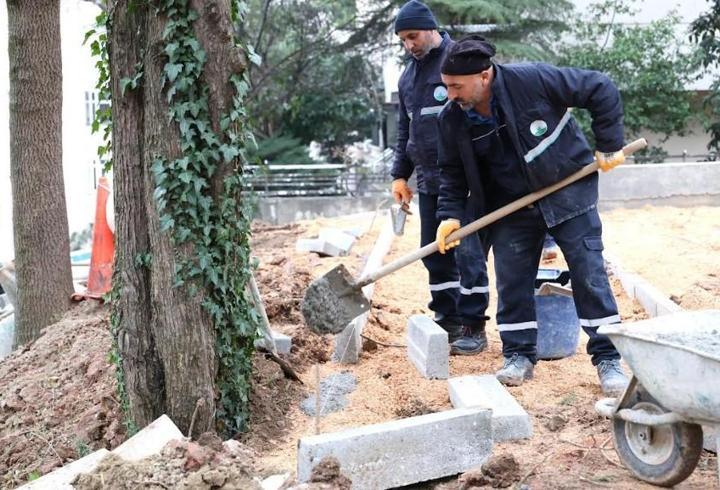 Osmangazi’de parklar yenileniyor