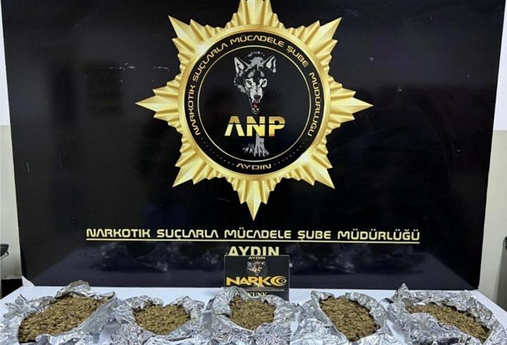 Aydın'da uyuşturucu operasyonuna 1 tutuklama