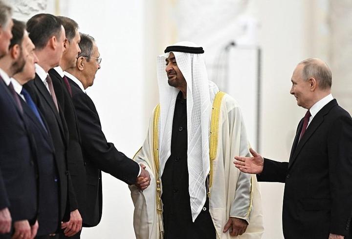 BAE Devlet Başkanı Al Nahyan'dan Moskova temasları