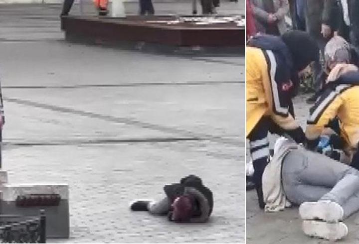 Mısır Çarşısı'nın girişinde silahlı saldırı!