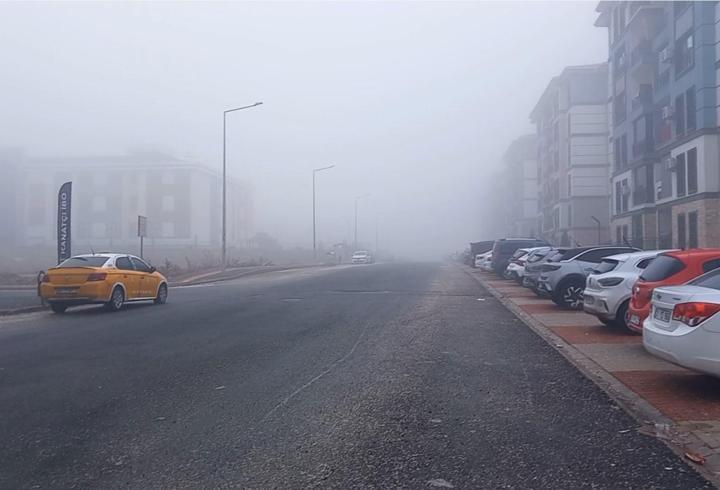 Diyarbakır'da sis etkili odu, ulaşımda aksamalar yaşandı