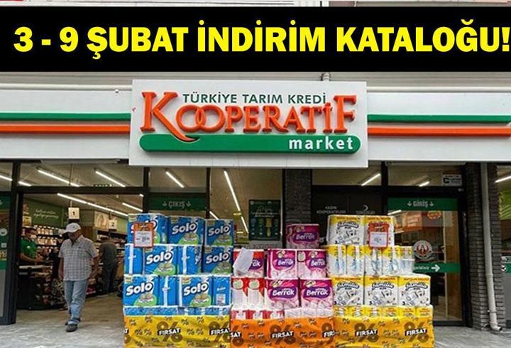 Tarım Kredi KOOP 3-9 Şubat İndirim Kataloğu Yayında! Bu Hafta Peynir, Çay, Et ve Temizlik Ürünlerinde Büyük Fırsatlar! Tarım Kredi Marketlerinde 3-9 Şubat Dev İndirim!