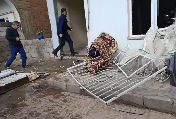 Mardin’de evde patlama: 3 yaralı