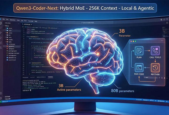 Qwen'den agentic kodlama için açık kaynaklı yeni model