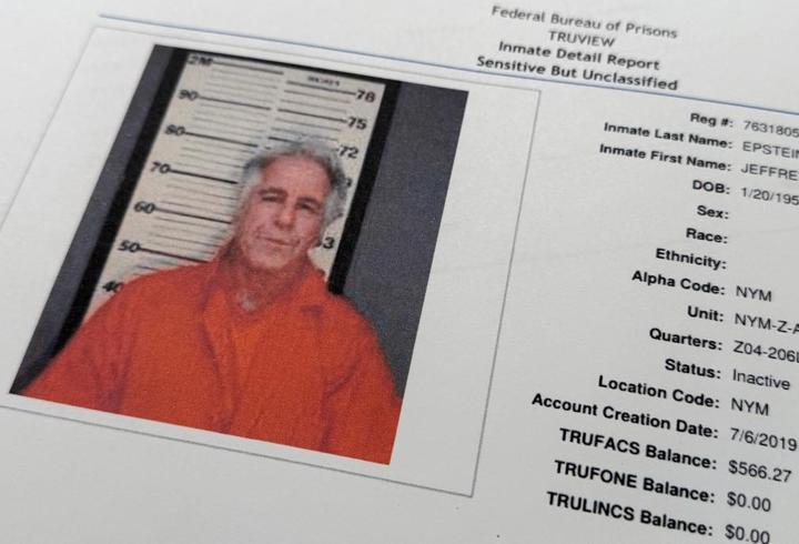 Epstein belgelerinde sansürlenen 6 isim açıklandı