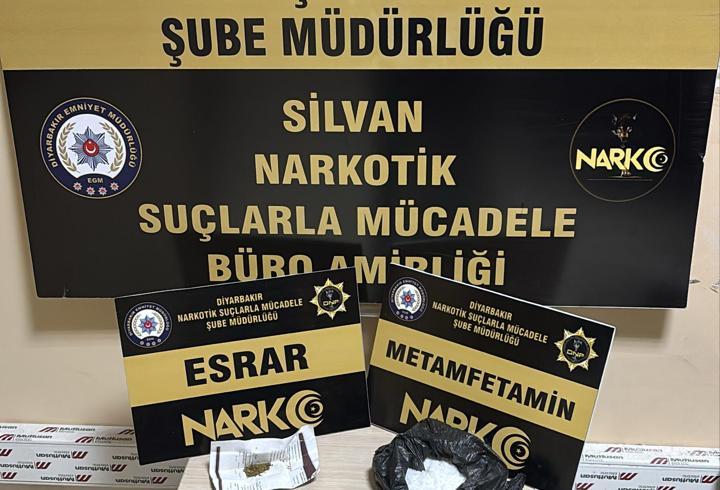 Silvan’da uyuşturucu operasyonu: 2 tutuklama