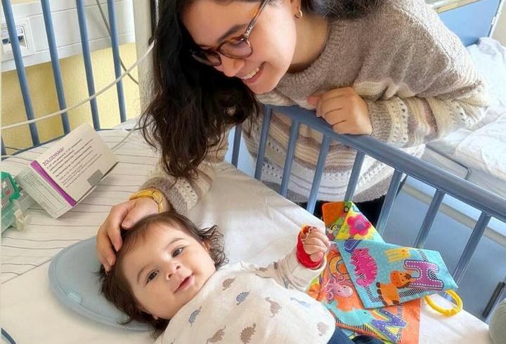 SMA'lı Teoman bebek ilacına kavuştu