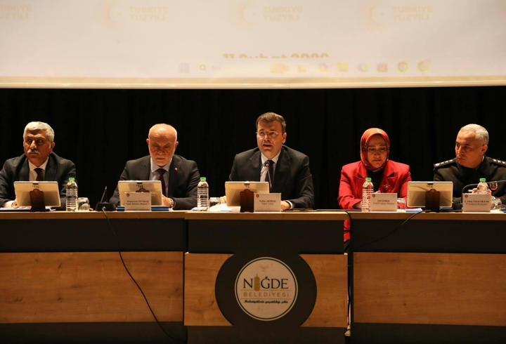 Niğde’de okulda güvenlik toplantısı