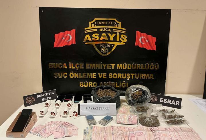İzmir'de uyuşturucu operasyonu: 8 gözaltı