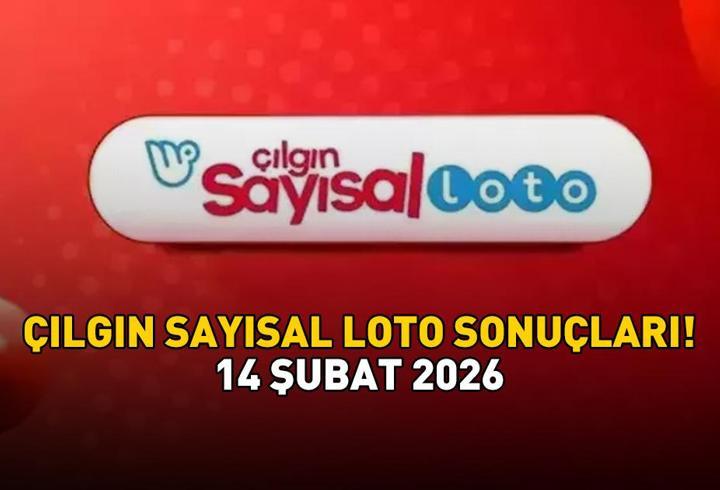 ÇILGIN SAYISAL LOTO SONUÇLARI 14 ŞUBAT 2026 | Çılgın Sayısal Loto sonuçları açıklandı mı, saat kaçta açıklanır? 653,9 milyon TL büyük ikramiye!