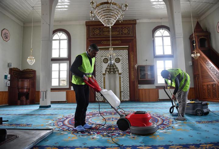 Erzurum’da ramazan öncesi 376 cami ve mescit temizlendi