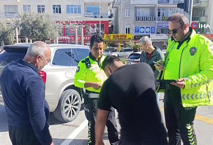 Polisi çağırdı, ceza yiyen kendisi oldu