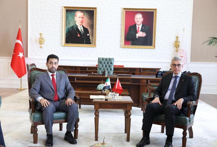 Sağlık Bakanı Memişoğlu, Suriyeli mevkidaşıyla görüştü
