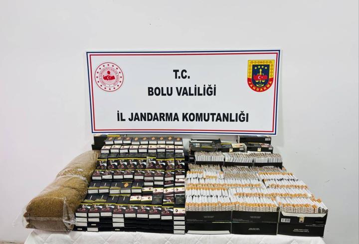 Jandarmadan kaçak tütün operasyonu: 2 gözaltı