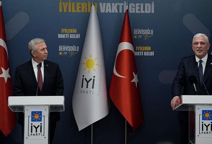 İYİ Parti Genel Başkanı Dervişoğlu, ABB Başkanı Yavaş ile görüştü