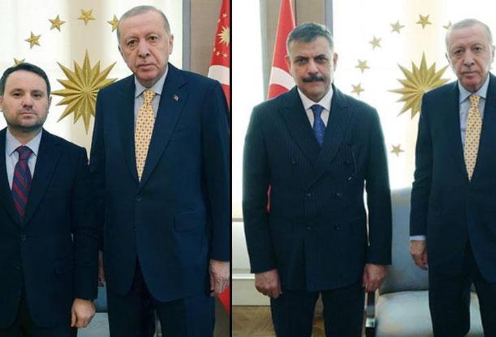 SON DAKİKA... Cumhurbaşkanı Erdoğan, Akın Gürlek ve Mustafa Çiftçi'yi kabul etti