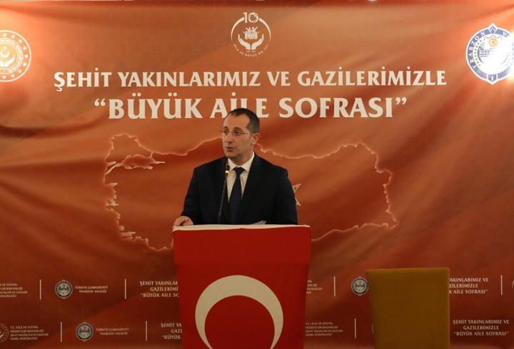 Başkan Ekim, şehit ve gazi aileleriyle iftarda buluştu 