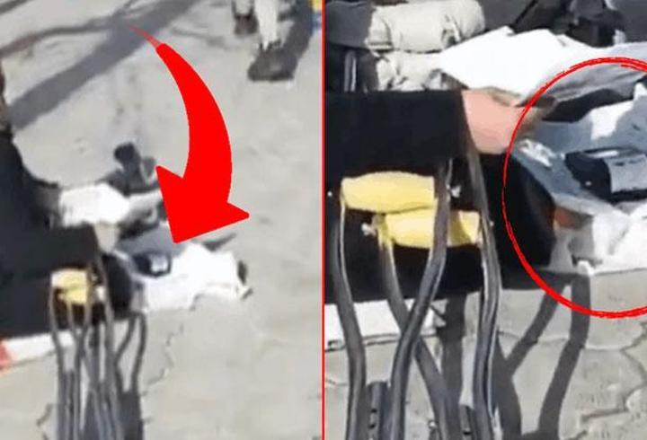 Bunu da gördük: POS cihazlı dilenci!