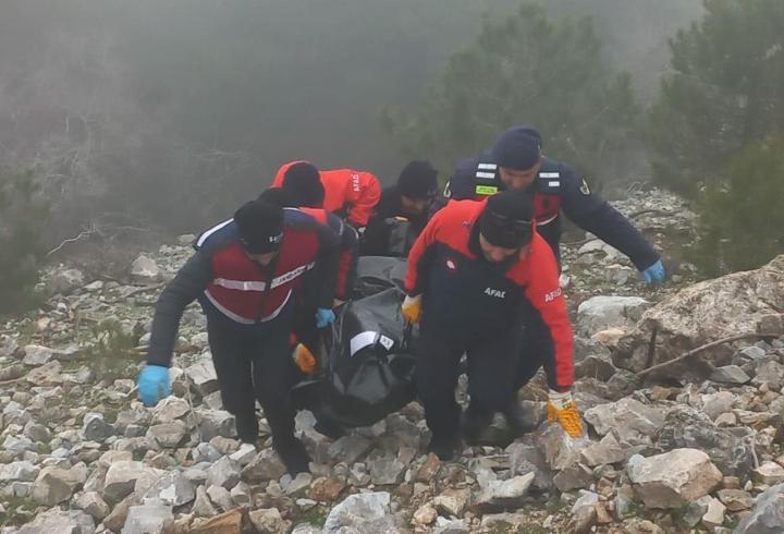 Aydın’da uçurumda erkek cesedi bulundu