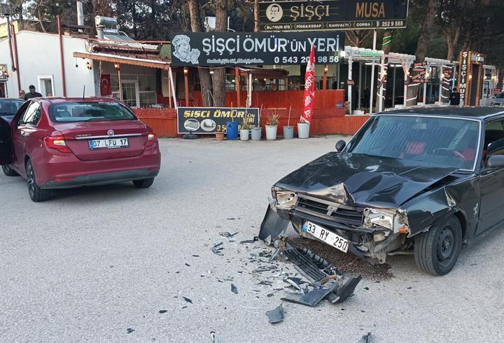 Burdur'da kaza: 2 yaralı