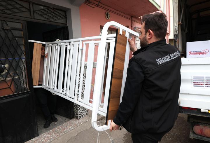 Osmangazi’de engelleri ortadan kaldıran hizmet