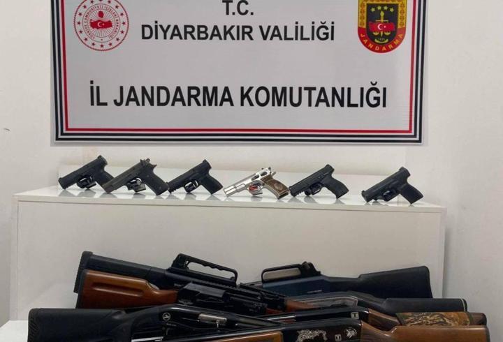Diyarbakır’da bir haftada 39 silah ele geçirildi