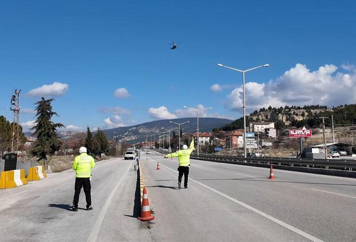Helikopterli trafik denetim