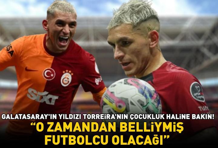 Juventus - Galatasaray maçı için geri sayım! Torreira'nın çocukluk haline bakın! 'O zamandan belliymiş futbolcu olacağı!'