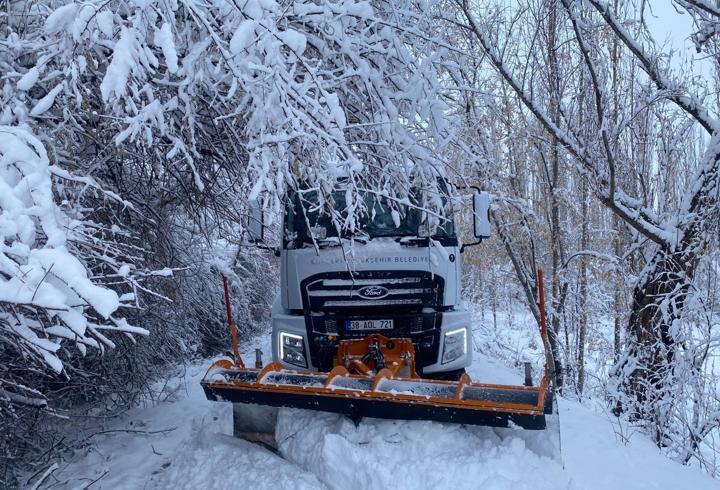 Kayseri’de 195 mahalle yolu ulaşıma açıldı