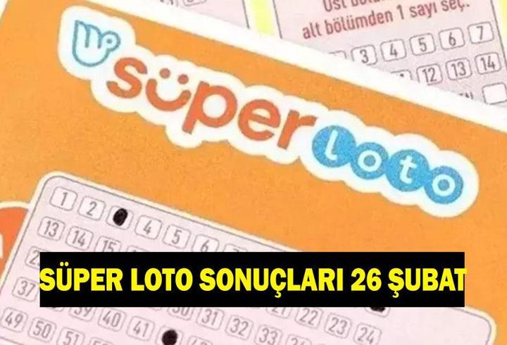 SÜPER LOTO SONUÇLARI NASIL ÖĞRENİLİR? 26 Şubat Süper Loto sonuç sorgulama ekranı