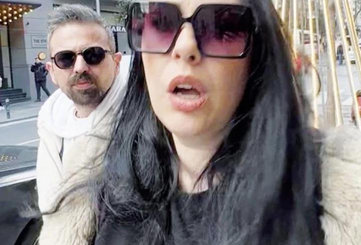 Sokakta Gergin Anlar: Tuğçe Tayfur'dan Eşi Muhammet Aydın’a Sert Çıkış!